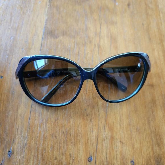 Paul Frank Sunglasses 114 BURG/SEA Brown Green Square Frames with Brown Lenses - Picture 8 of 11